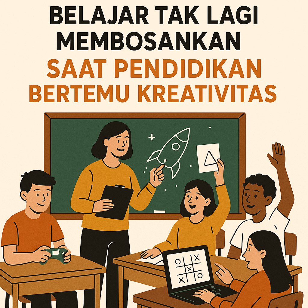 Belajar Tak Lagi Membosankan: Saat Pendidikan Bertemu Kreativitas